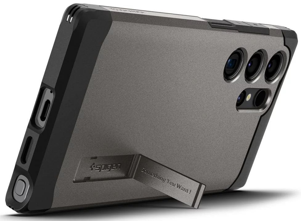 Spigen Tough Armor Samsung Galaxy S24 Ultra Gunmetal