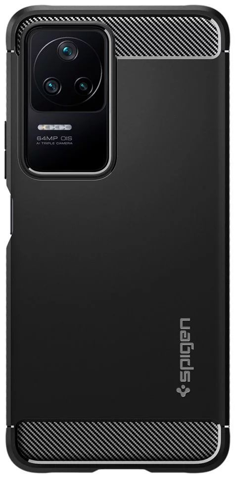 Spigen Rugged Armor for Xiaomi POCO F4/Redmi K40S Matte Black