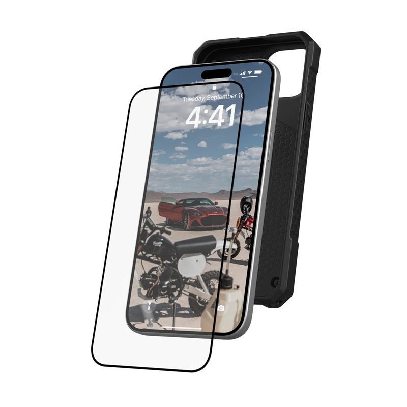 UAG Glass Shield Plus, clear - iPhone 15 Plus