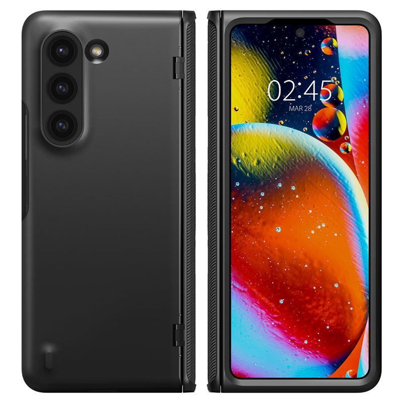 Spigen Slim Armor Pro, black - Samsung Galaxy Z Fold5