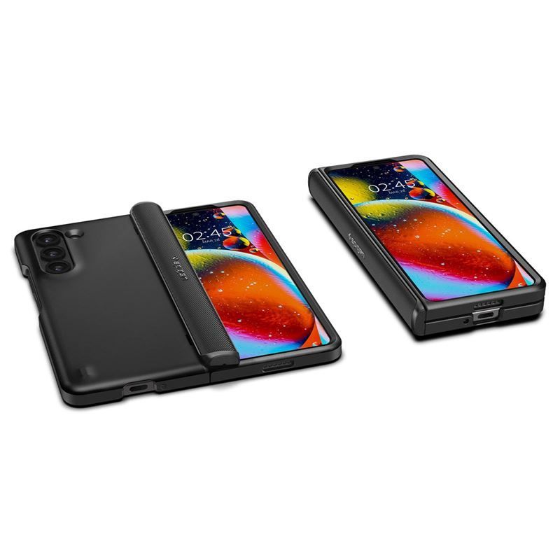 Spigen Slim Armor Pro, black - Samsung Galaxy Z Fold5