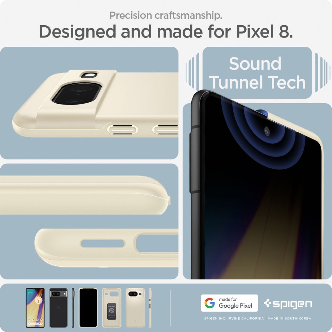 Spigen Google Pixel 8 Thin Fit Mute Beige