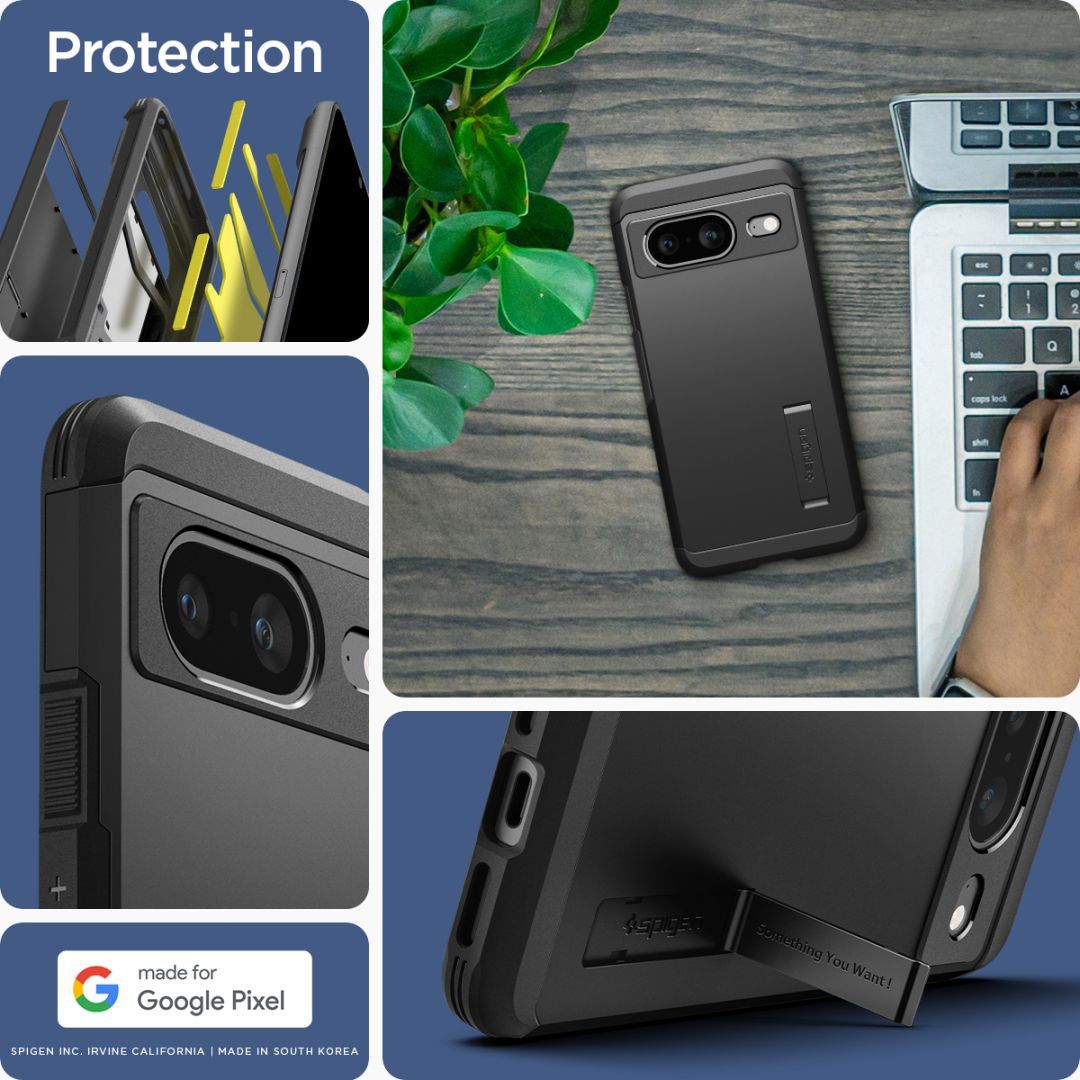 Spigen Google Pixel 8 Tough Armor Black