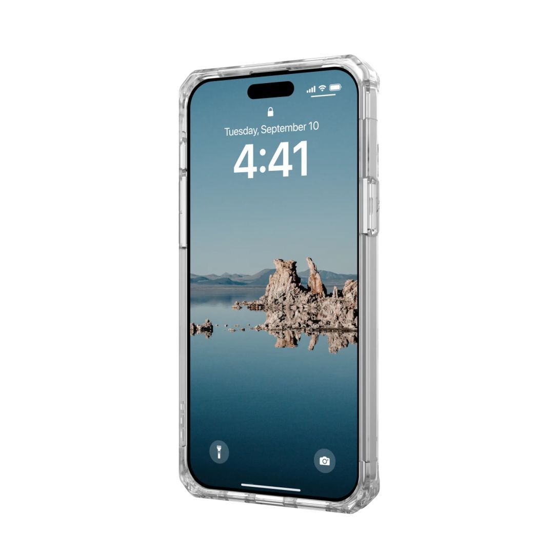 UAG Plyo case for MagSafe iPhone 15 Plus Ice/White