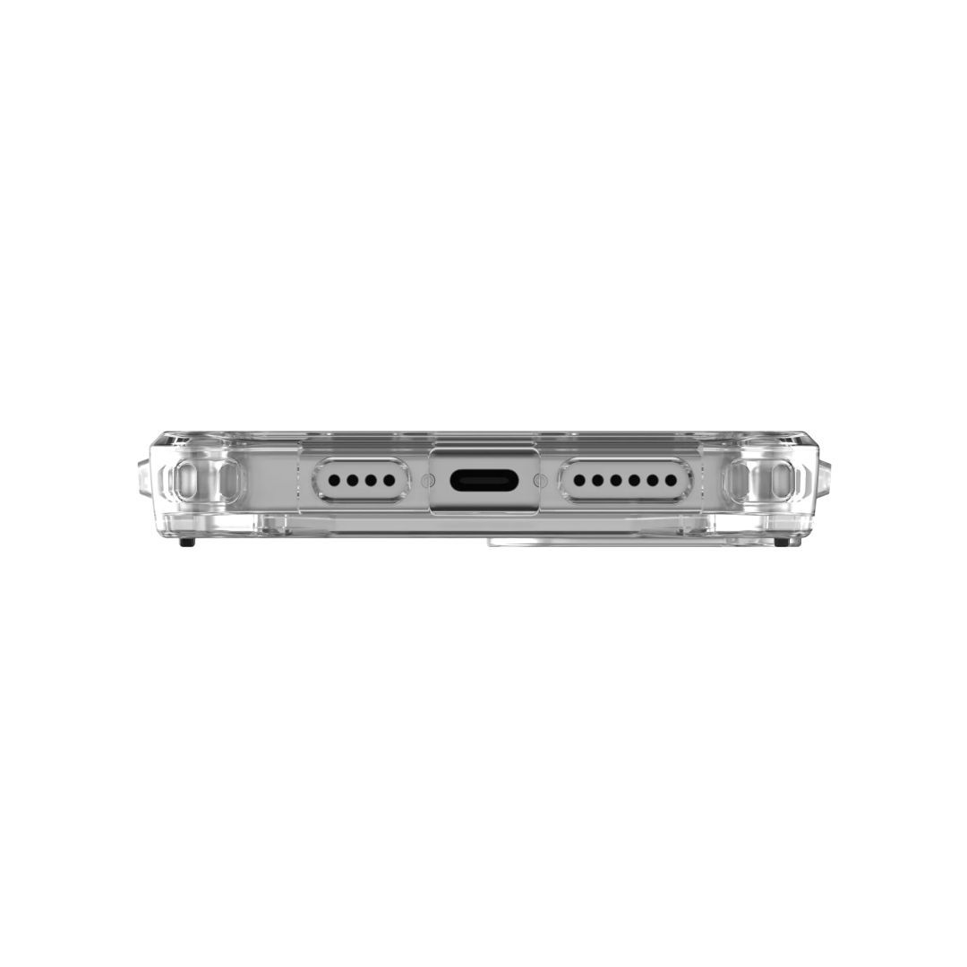 UAG Plyo case for MagSafe iPhone 15 Plus Ice/Silver