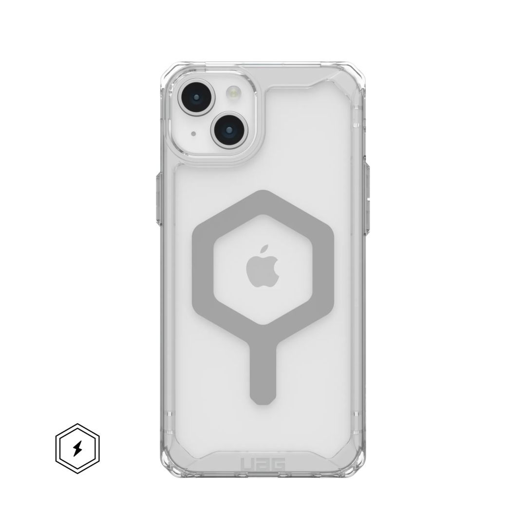 UAG Plyo case for MagSafe iPhone 15 Plus Ice/Silver