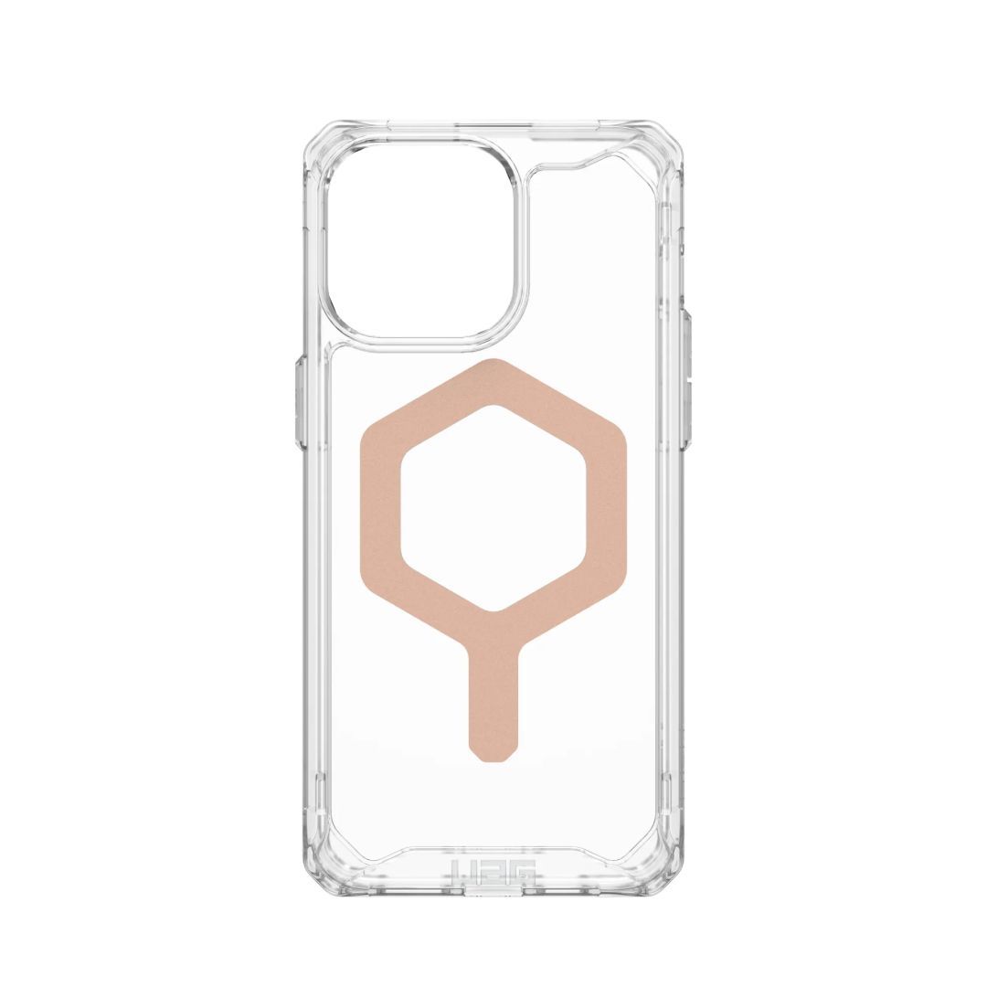 UAG Plyo case for MagSafe iPhone 15 Pro Max Ice/Rose Gold