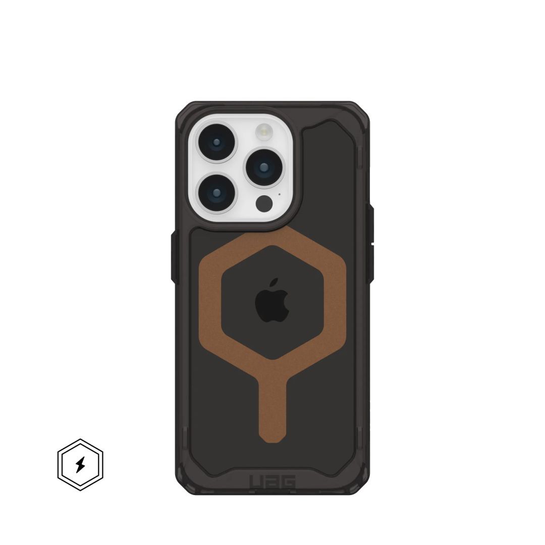 UAG PLyo case for MagSafe iphone 15 Pro Black/Bronze