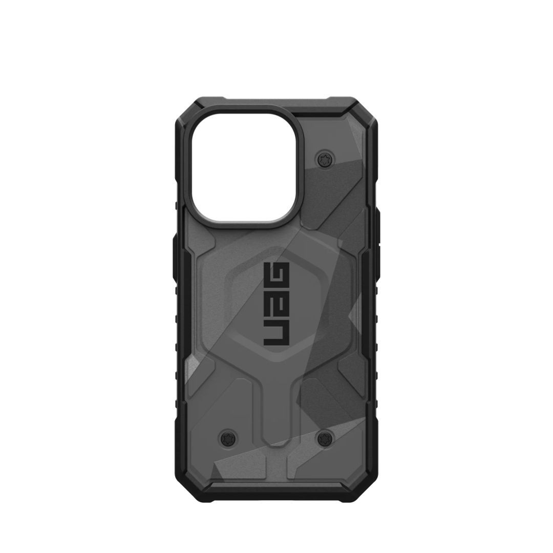 UAG Pathfinder SE case for MagSafe iPhone 15 Pro Geo Camo