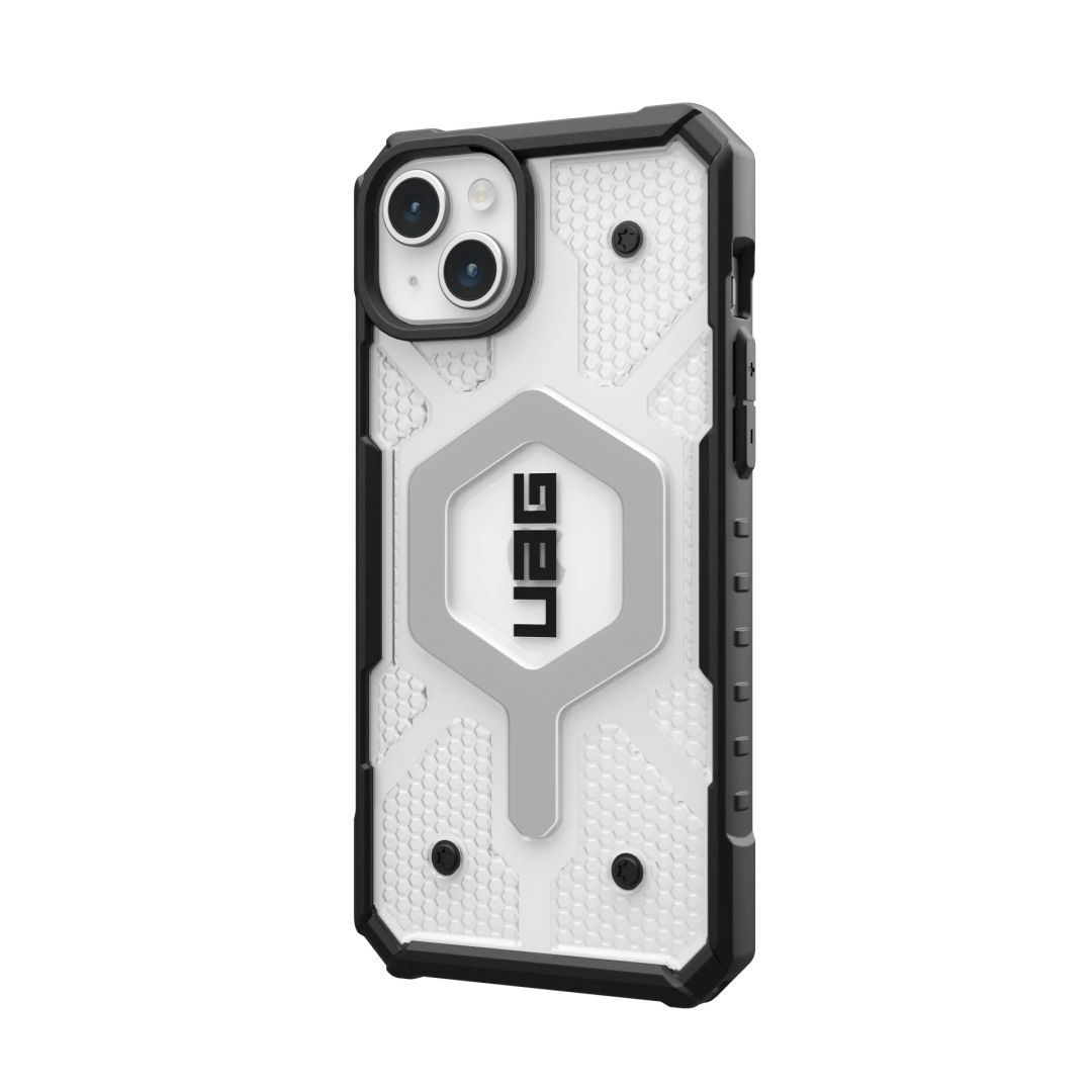 UAG Pathfinder case for MagSafe iPhone 15 Plus Ice