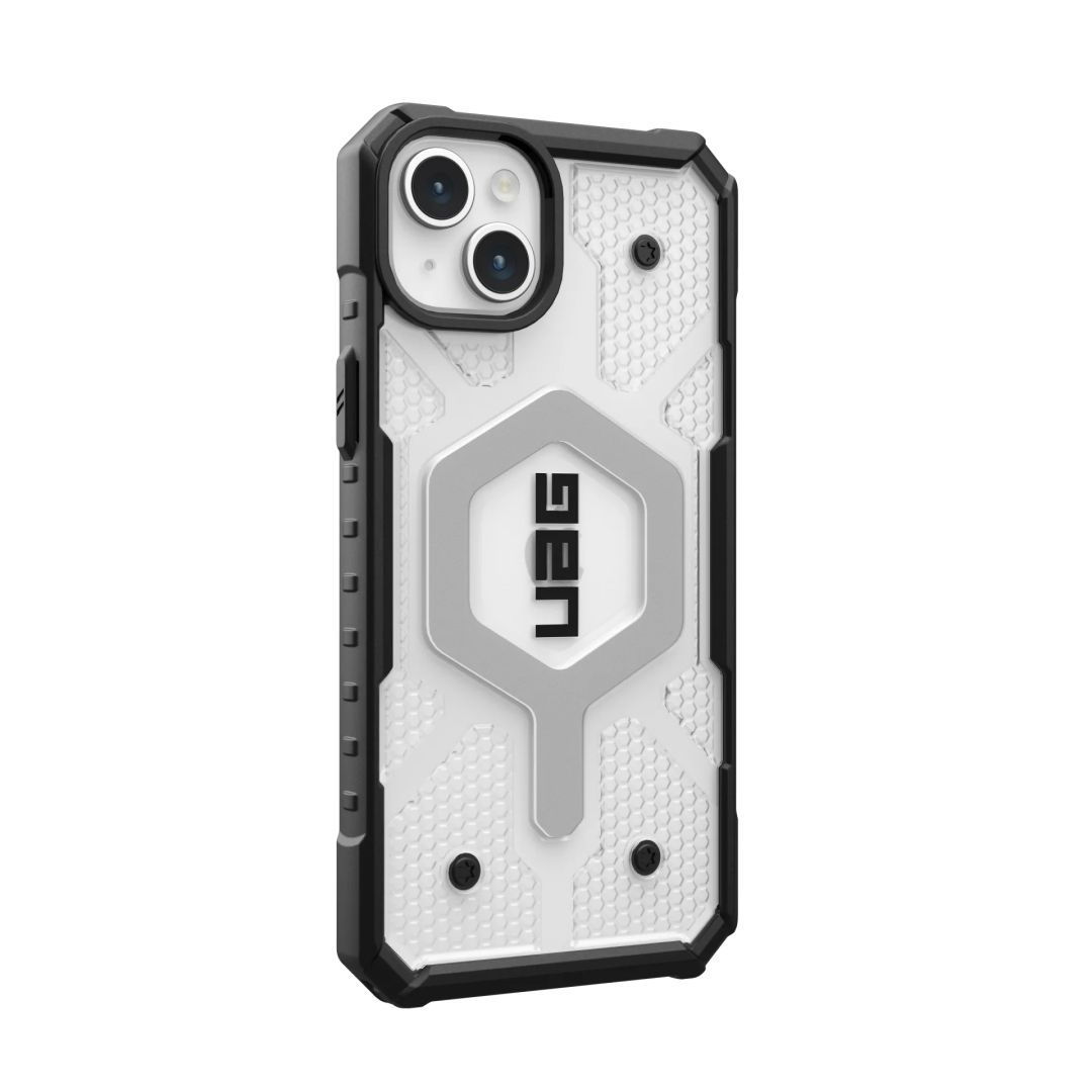 UAG Pathfinder case for MagSafe iPhone 15 Plus Ice