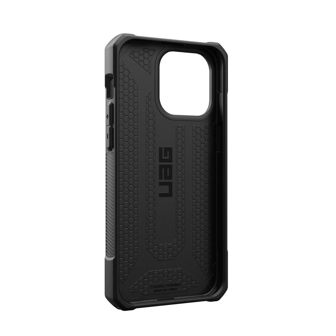 UAG Monarch case for iPhone 15 Pro Max Kevlar Elemental Green