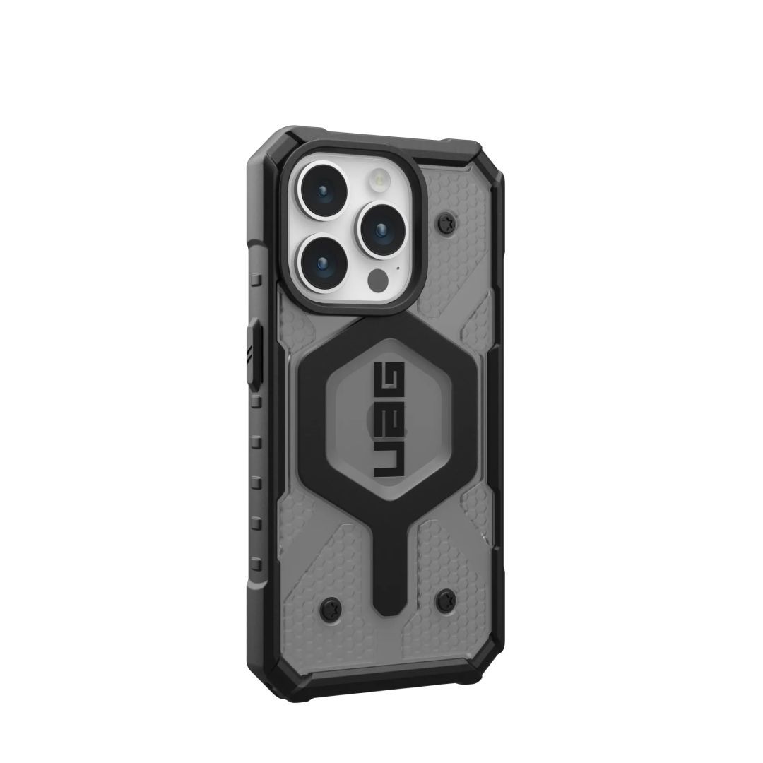 UAG Pathfinder case for MagSafe iPhone 15 Pro Ash