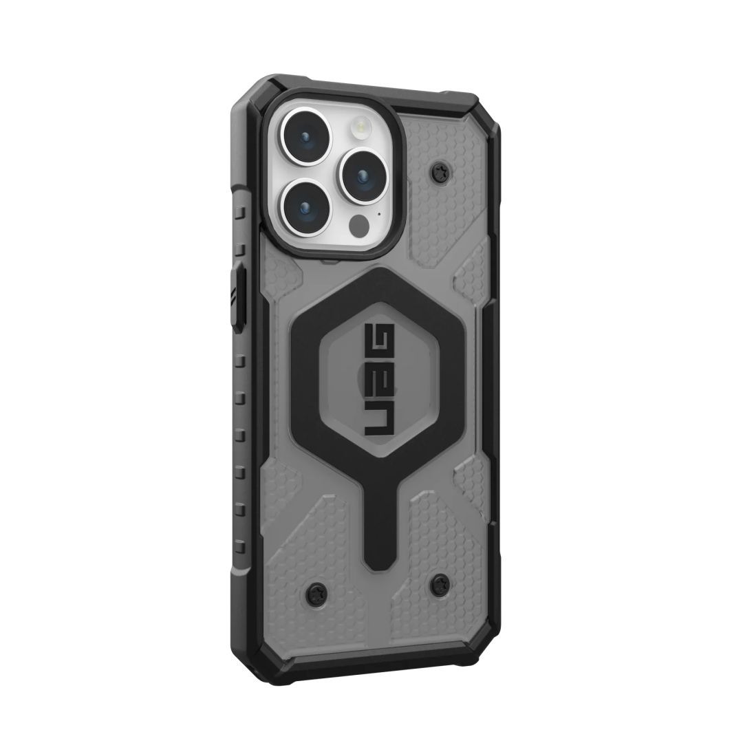 UAG Pathfinder case for MagSafe iPhone 15 Pro Max Ash