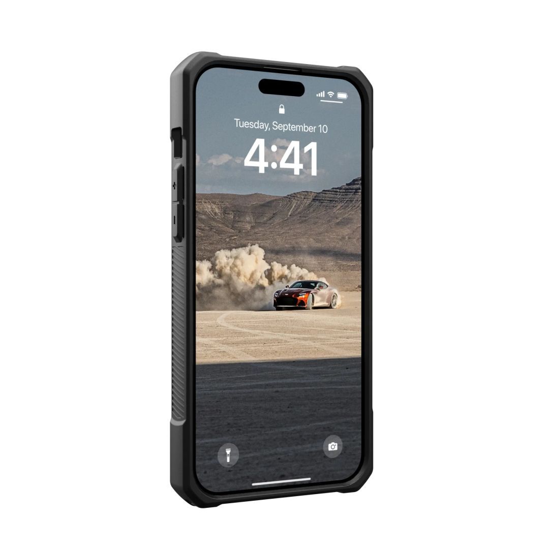 UAG Monarch case for iPhone 15 Plus Carbon Fiber