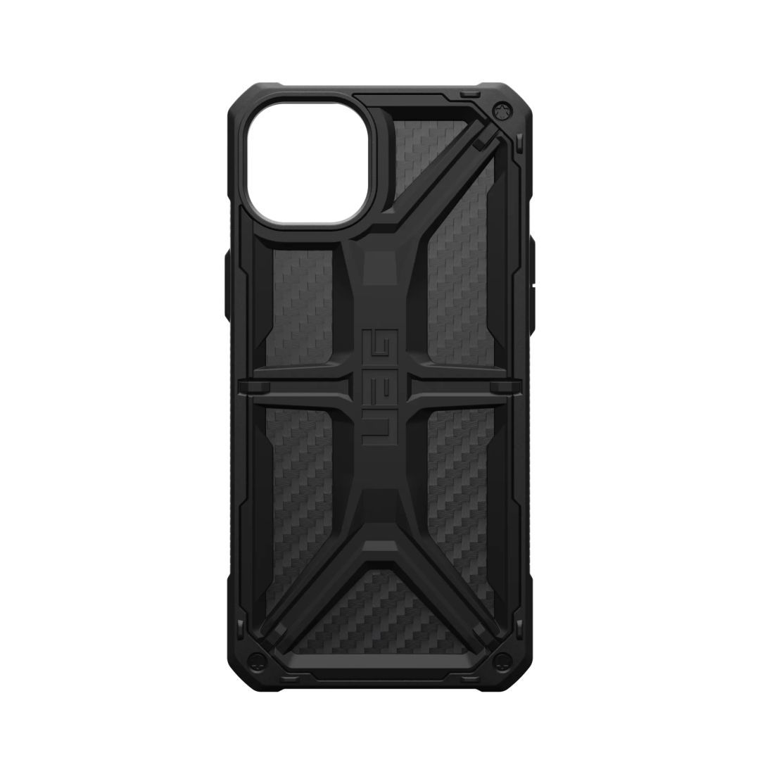 UAG Monarch case for iPhone 15 Plus Carbon Fiber