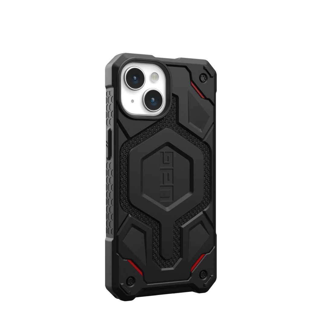 UAG Monarach Pro Kevlar case for Magsafe iPhone 15 Kevlar Black