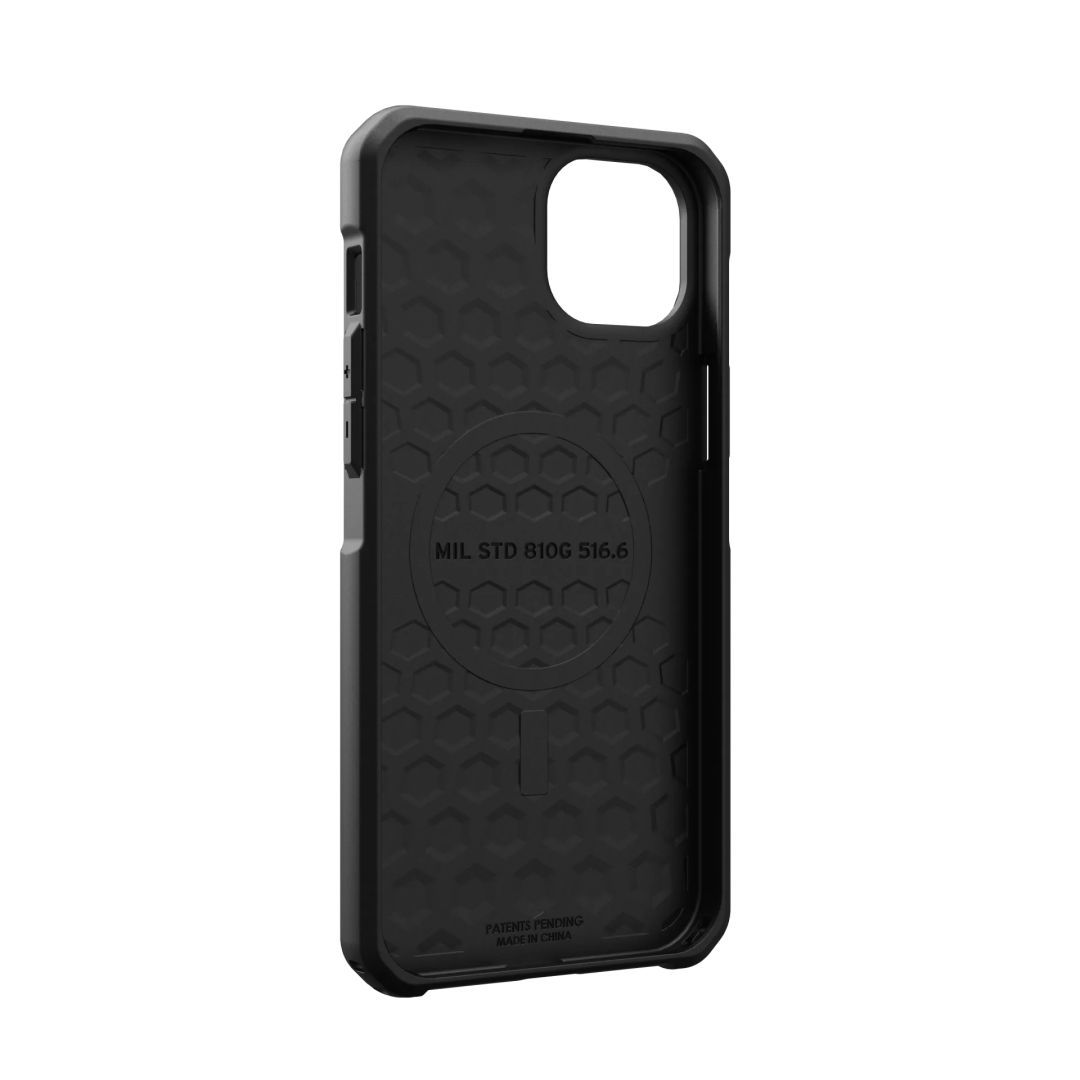 UAG Metropolis LT case for MagSafe iPhone 15 Plus Kevlar Black