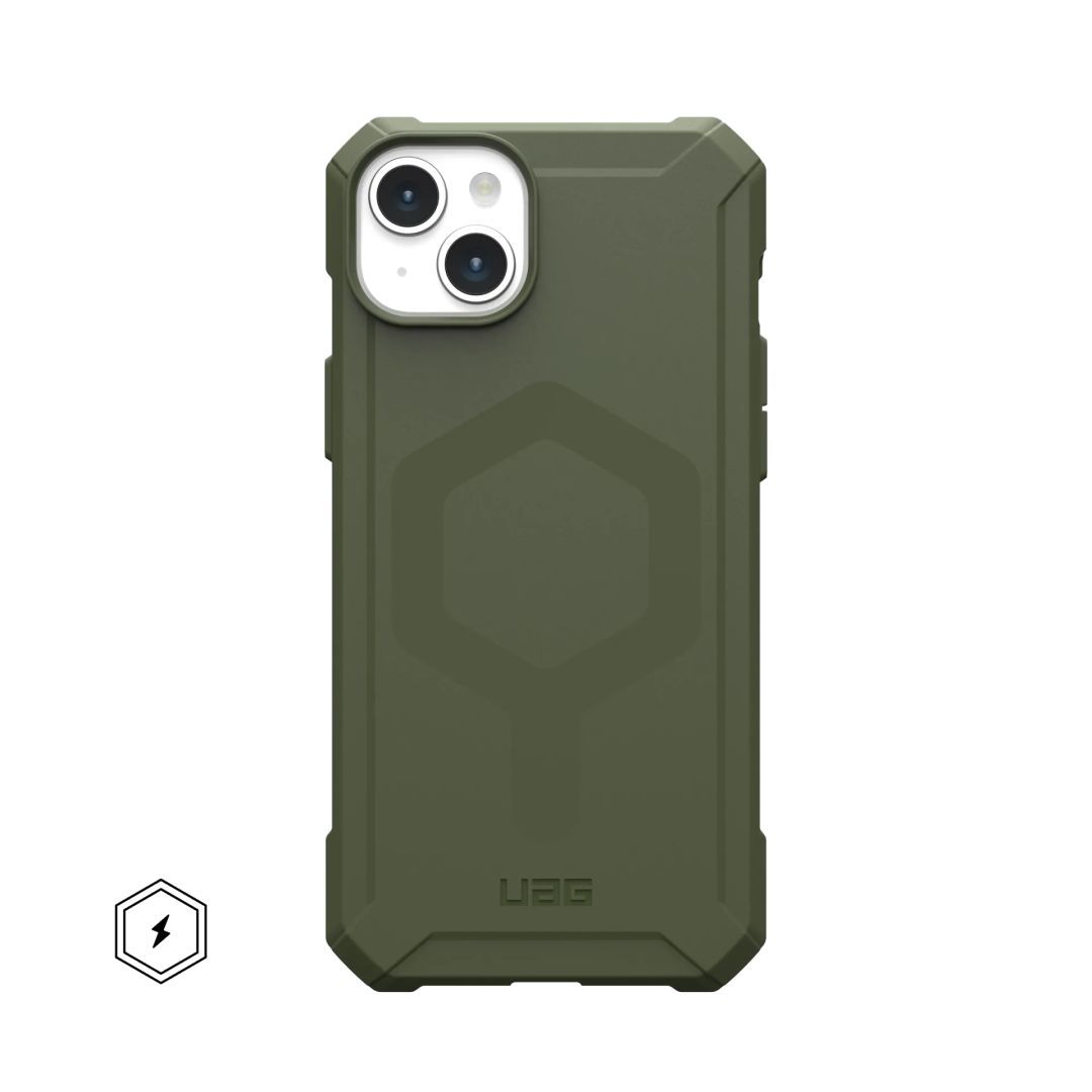 UAG Essential Armor case for MagSafe iPhone 15 Plus Olive Drab