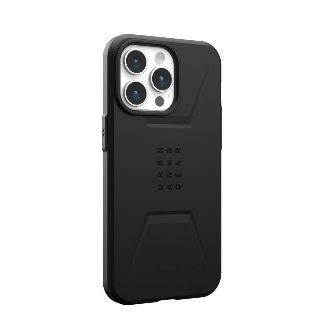 UAG Civilian case for MagSafe iPhone 15 Pro Max Black