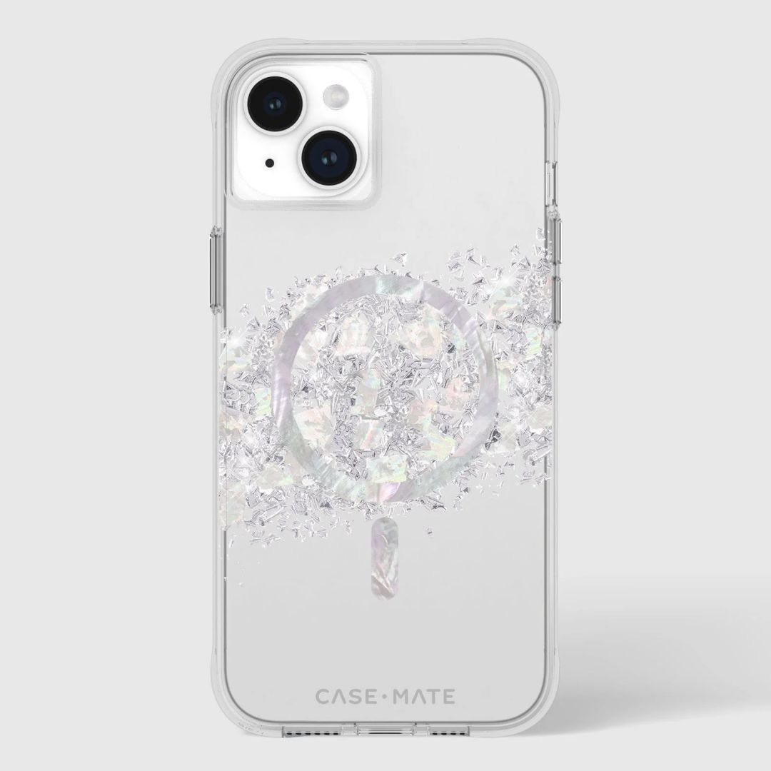 Case-Mate iPhone 15 Plus case Karat Touch of Pearl MagSafe