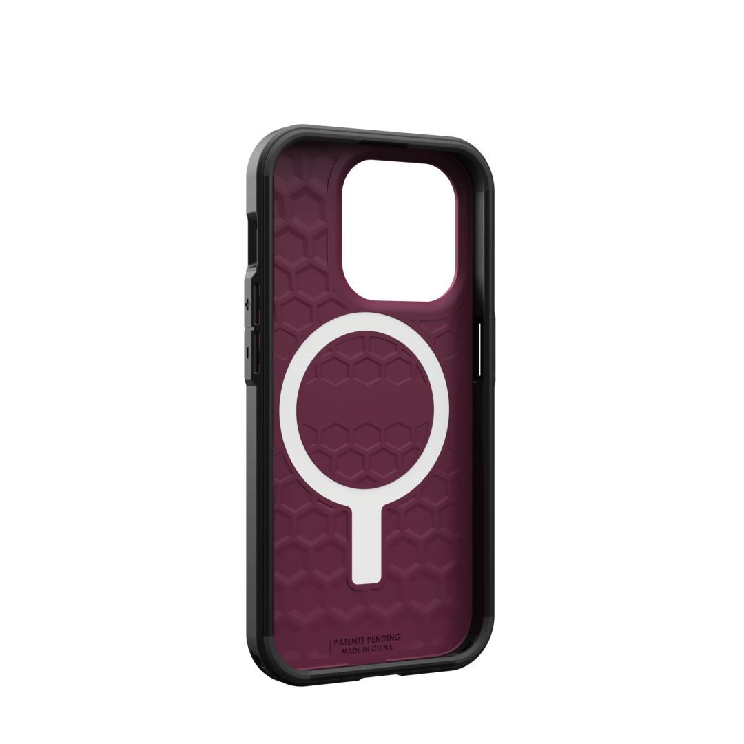 UAG Civilian case for MagSafe iPhone 15 Pro Bordeaux