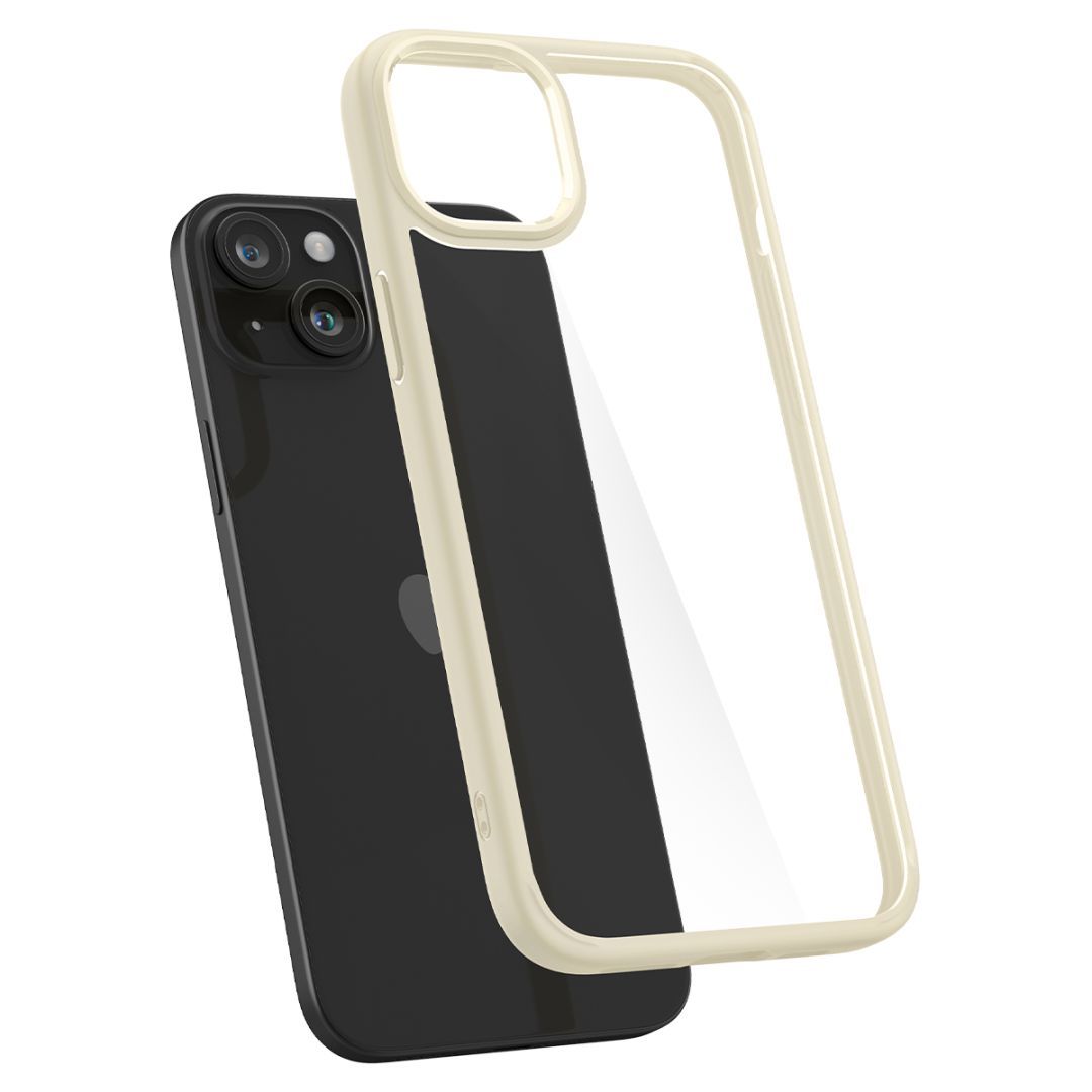 Spigen iPhone 15 Plus Case Ultra Hybrid Mute Beige