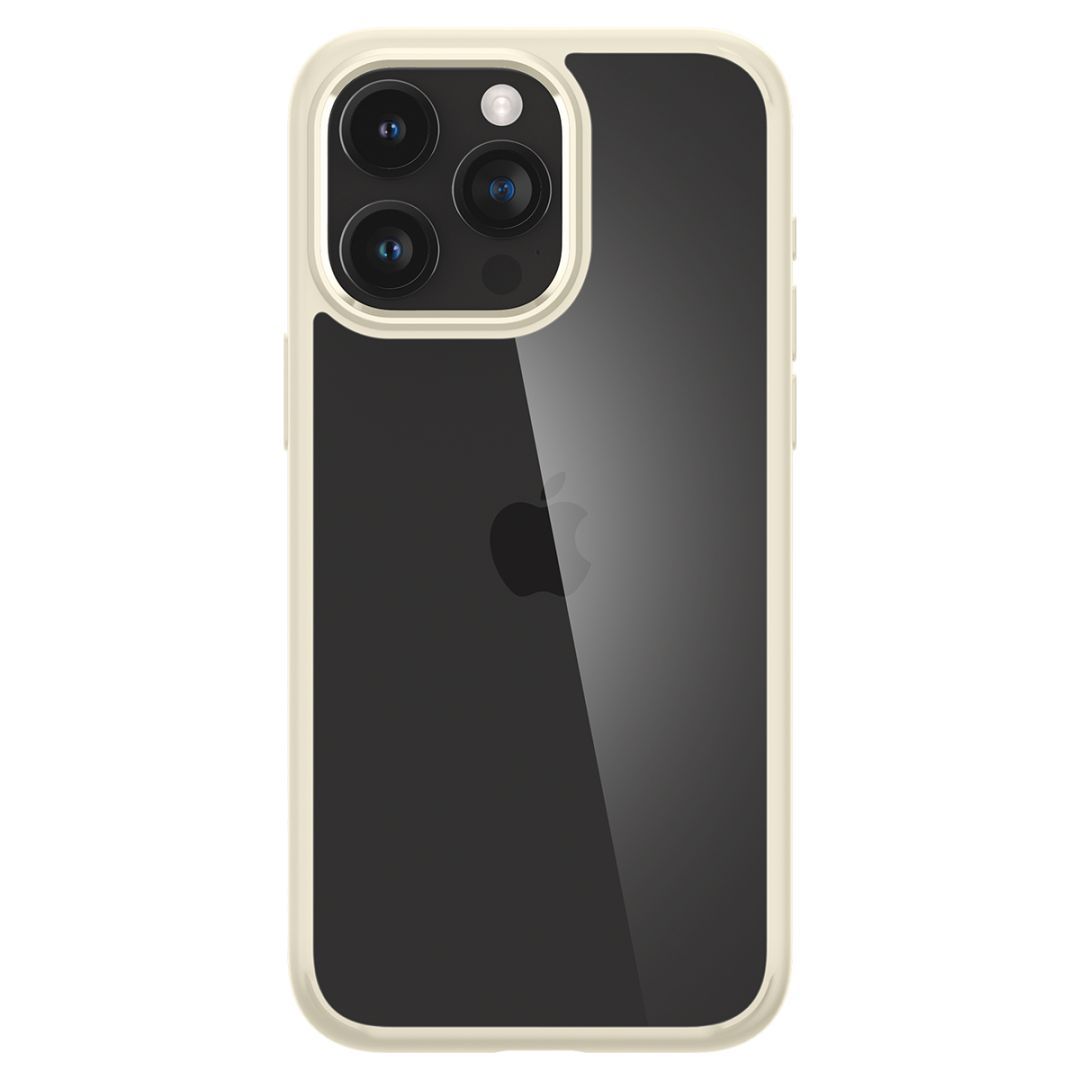 Spigen iPhone 15 Pro Case Ultra Hybrid Mute Beige