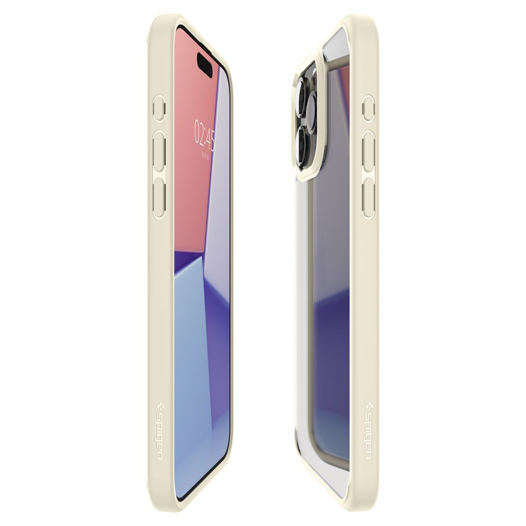 Spigen iPhone 15 Pro Case Ultra Hybrid Mute Beige