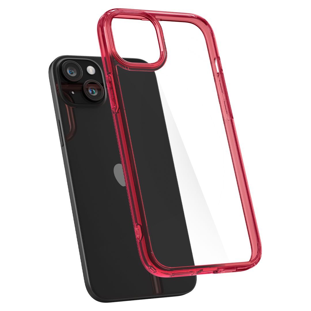 Spigen iPhone 15 Plus Case Ultra Hybrid Red Crystal