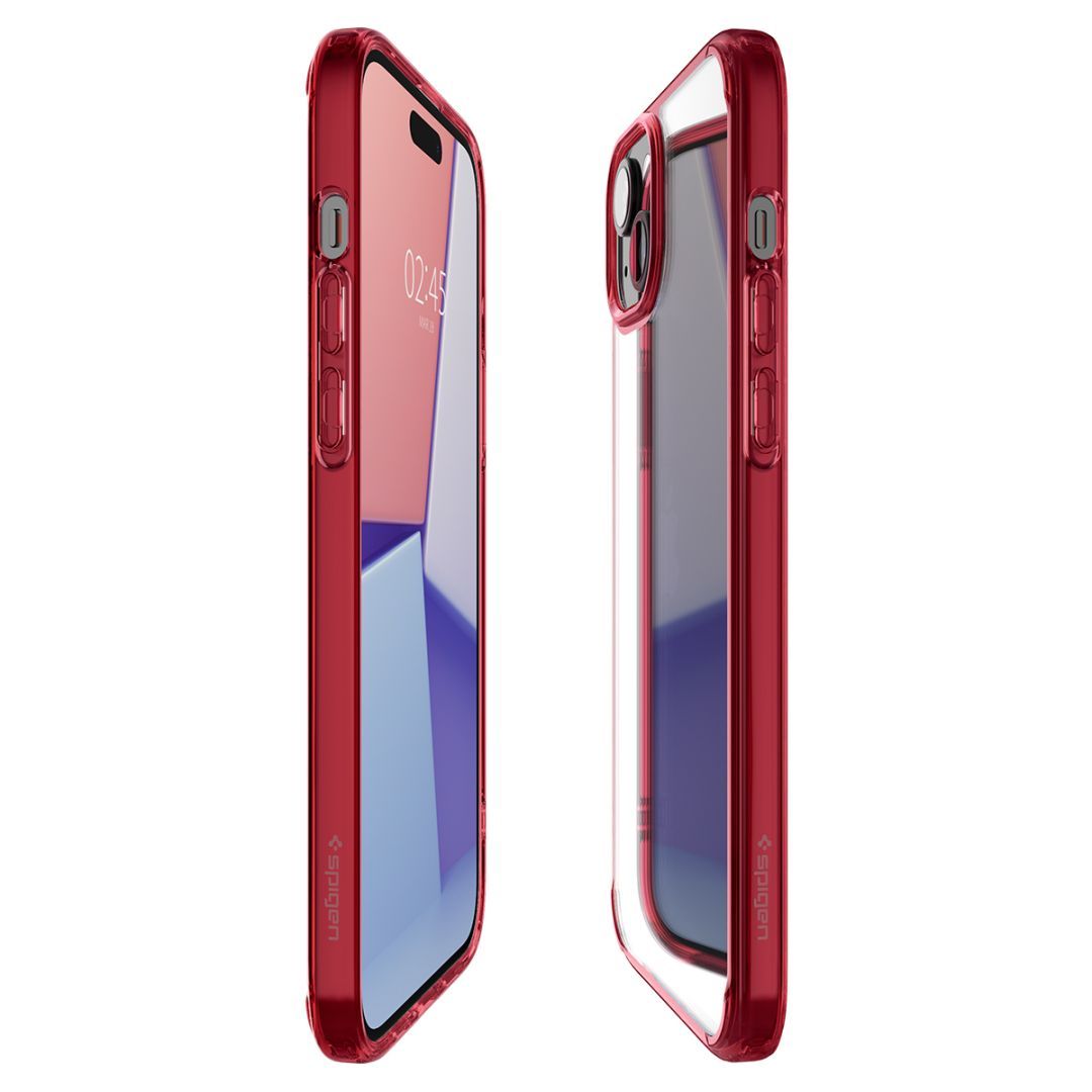 Spigen iPhone 15 Plus Case Ultra Hybrid Red Crystal