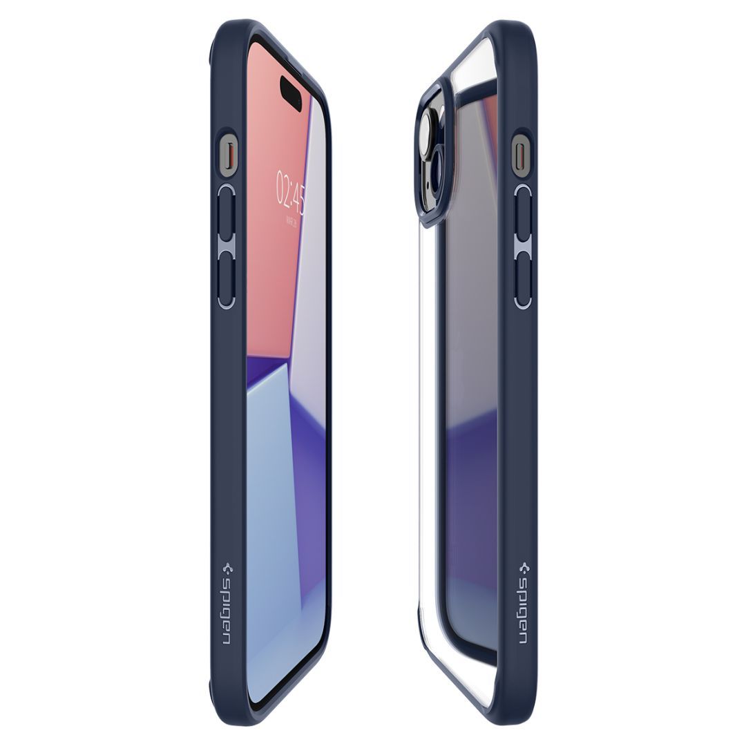 Spigen iPhone 15 Case Ultra Hybrid Navy Blue