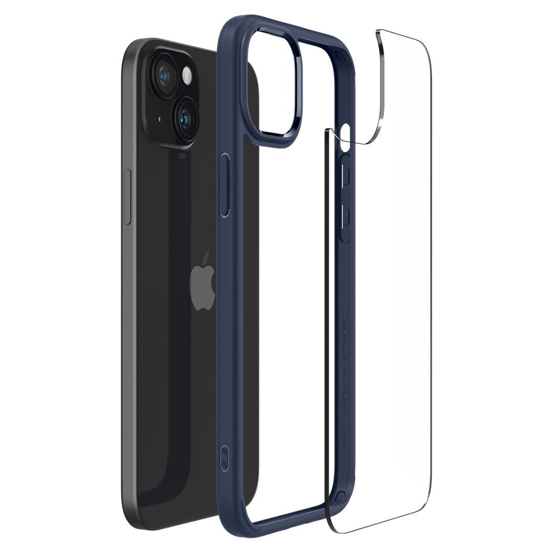 Spigen iPhone 15 Plus Case Ultra Hybrid Navy Blue