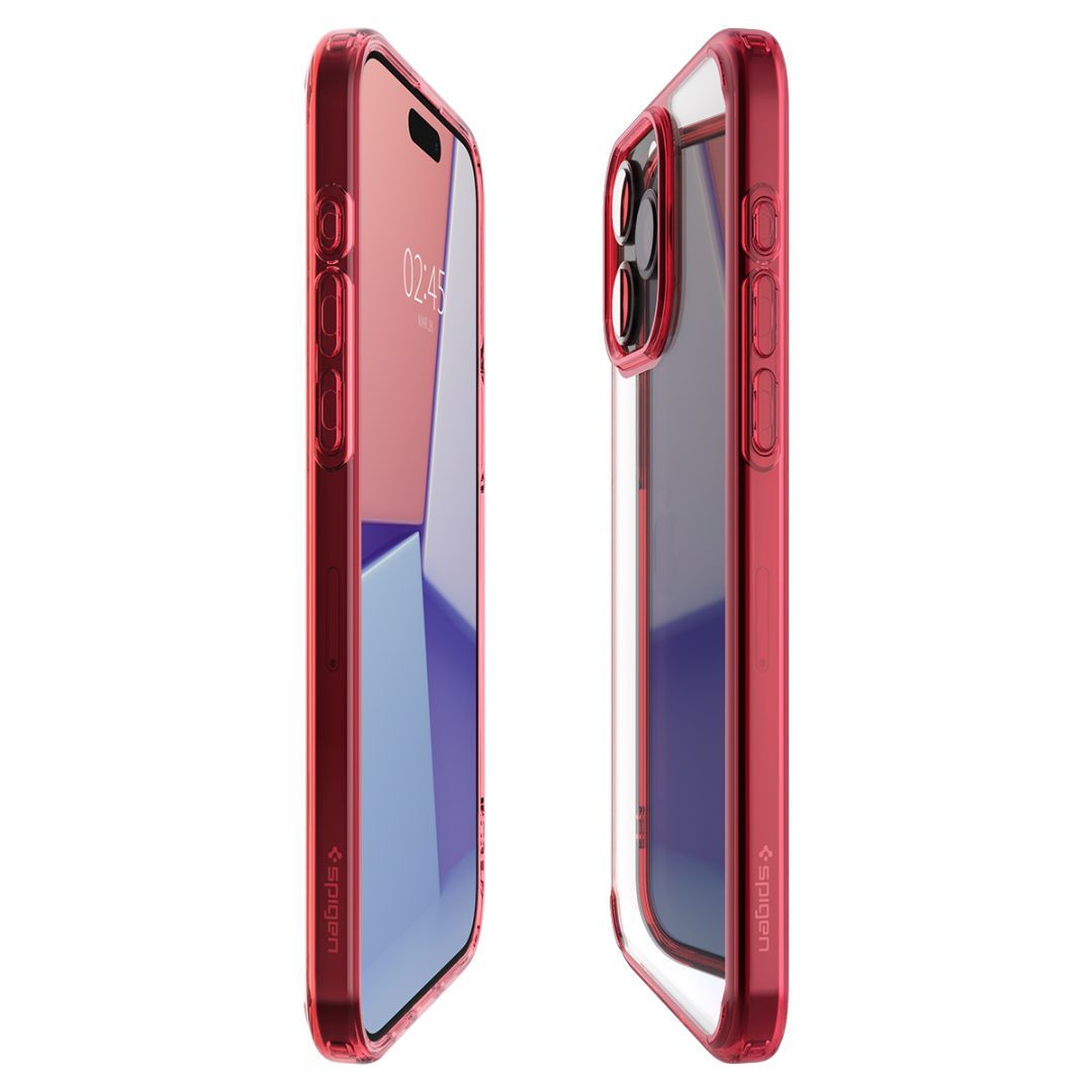 Spigen iPhone 15 Pro Max Case Ultra Hybrid Deep Red