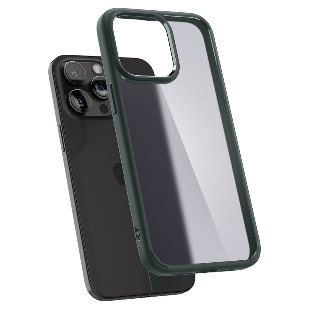 Spigen iPhone 15 Pro Case Ultra Hybrid Frost Green