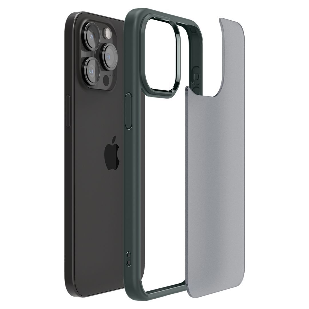 Spigen iPhone 15 Pro Case Ultra Hybrid Frost Green