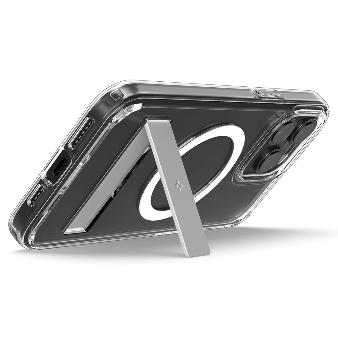 Spigen iPhone 15 Pro Case Ultra Hybrid S MagSafe (MagFit) Crystal Clear