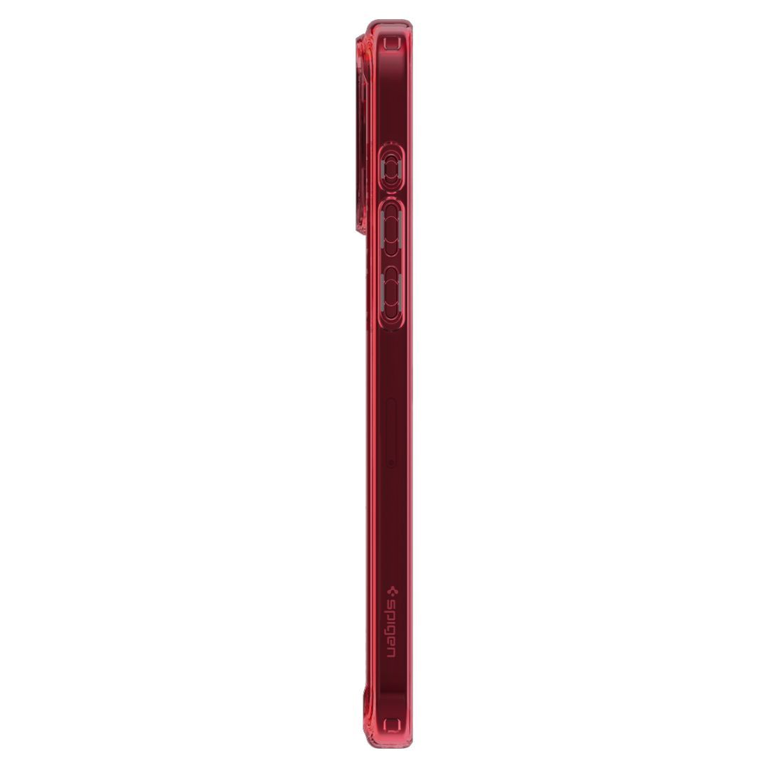 Spigen iPhone 15 Pro Case Ultra Hybrid MagSafe (MagFit) Frost Deep Red