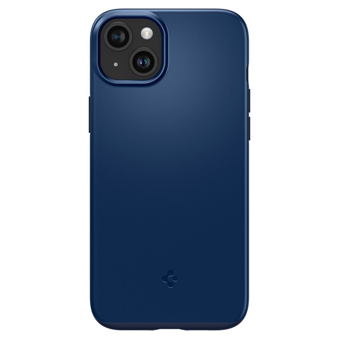 Spigen iPhone 15 Case Thin Fit Navy Blue