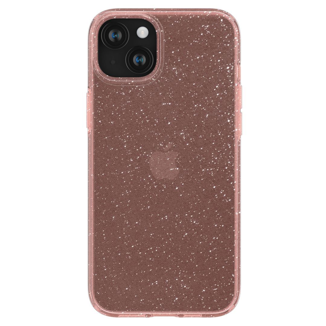 Spigen iPhone 15 Case Liquid Crystal Glitter Rose Quartz