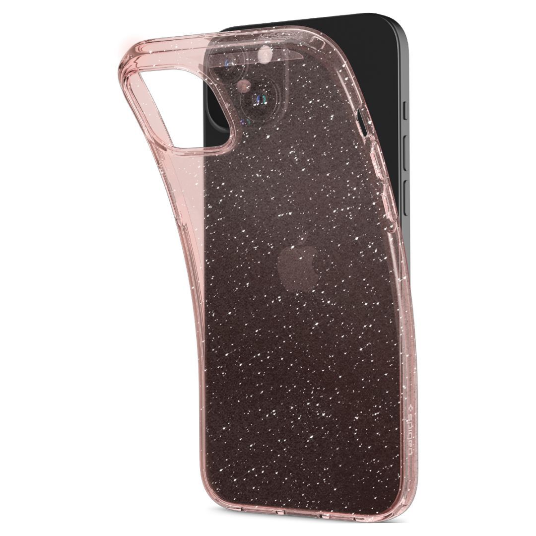 Spigen iPhone 15 Plus Liquid Crystal Glitter Rose Quartz