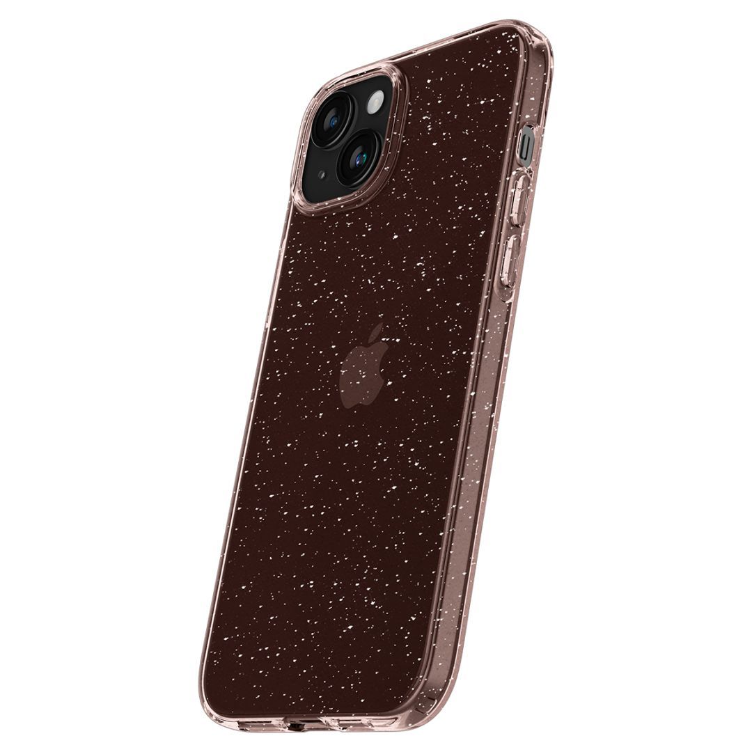 Spigen iPhone 15 Plus Liquid Crystal Glitter Rose Quartz