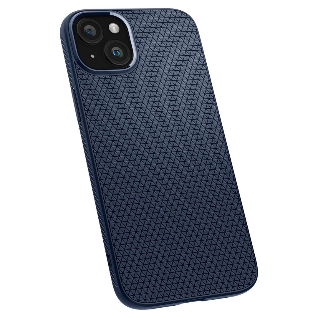 Spigen iPhone 15 Plus Case Liquid Air Navy Blue