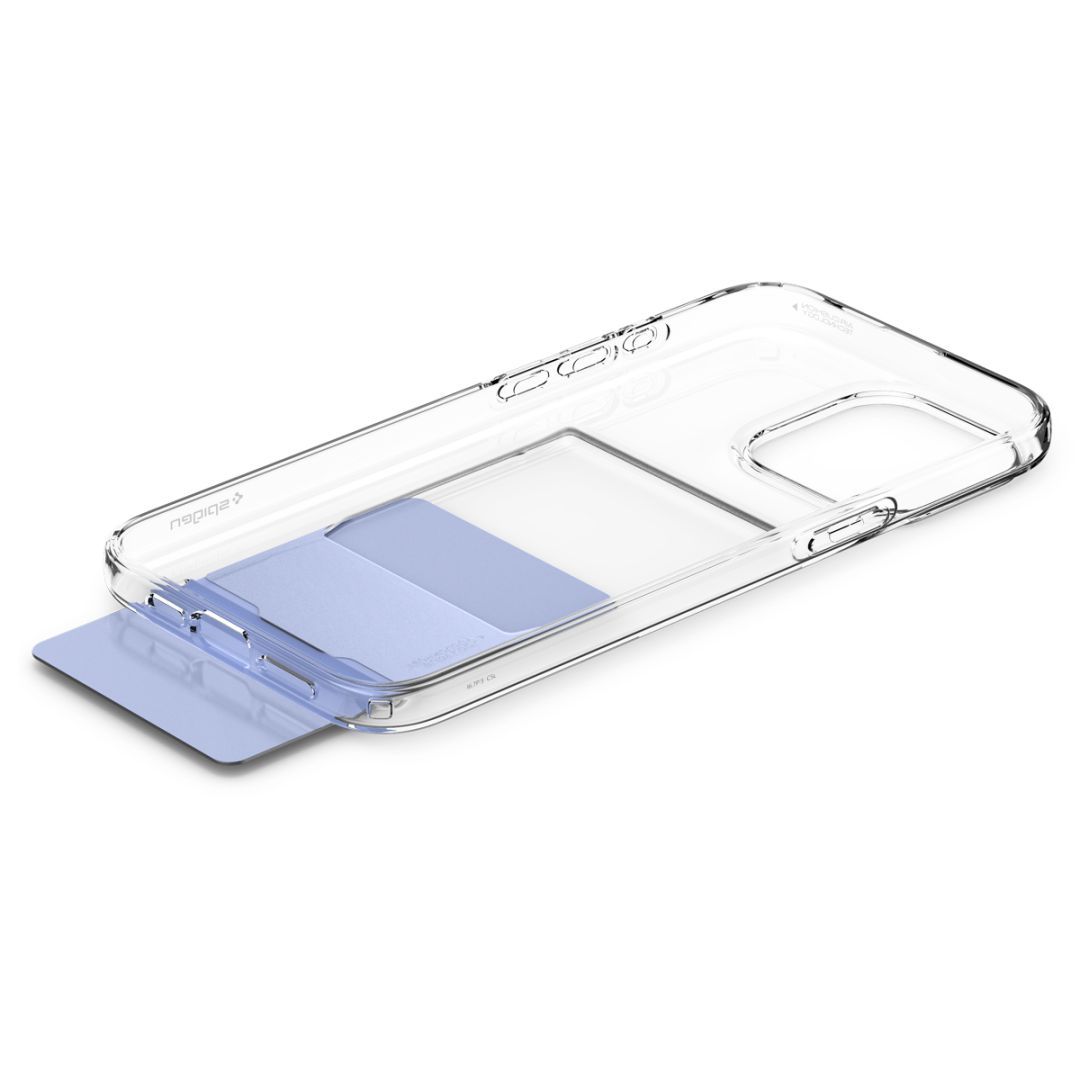 Spigen iPhone 15 Pro Max Case Crystal Slot Crystal Clear