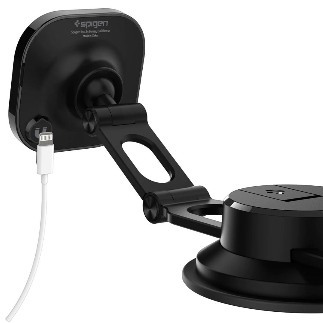 Spigen OneTap 3 Dash/Wind Magnetic Car Mount (MagFit) Black