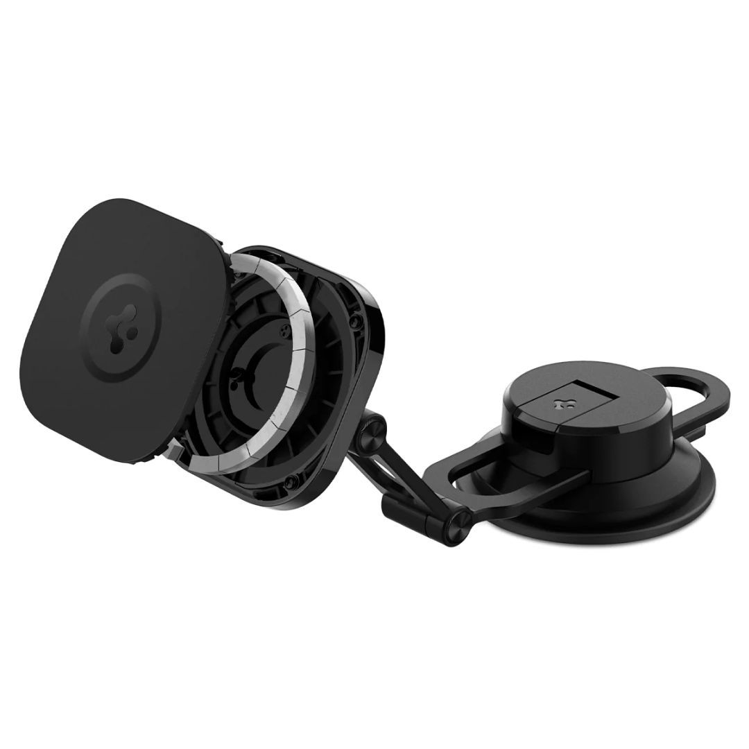 Spigen OneTap 3 Dash/Wind Magnetic Car Mount (MagFit) Black