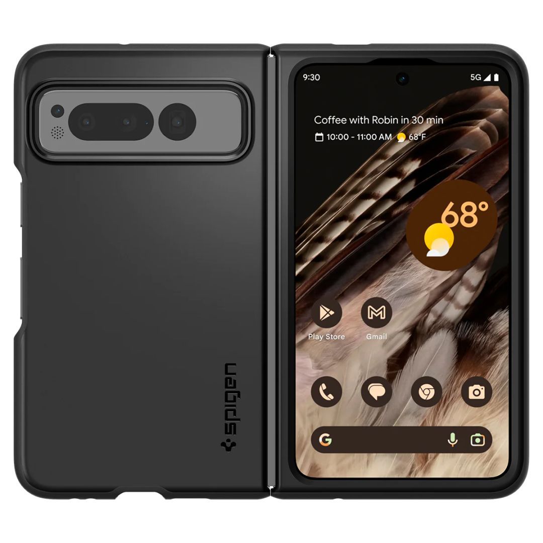 Spigen Pixel Fold Case Thin Fit Black