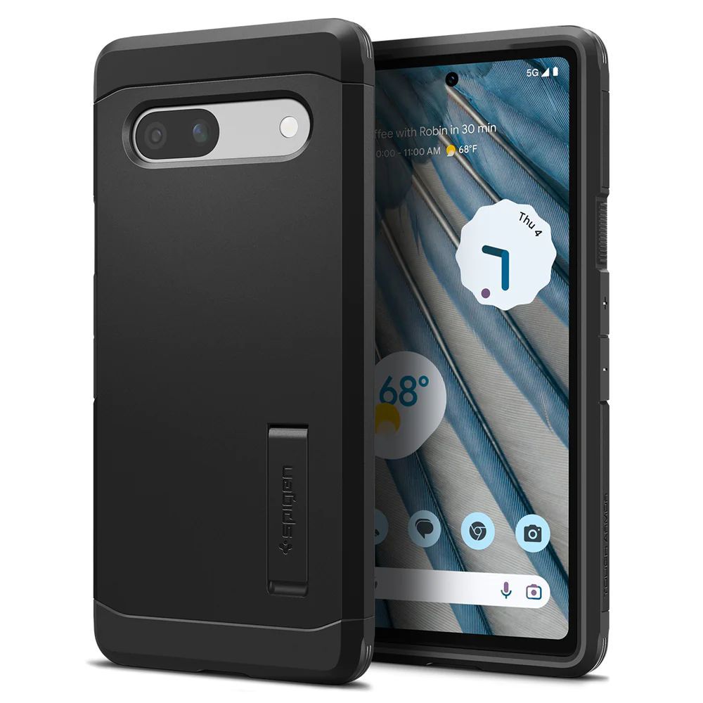 Spigen Pixel 7a Case Tough Armor Black