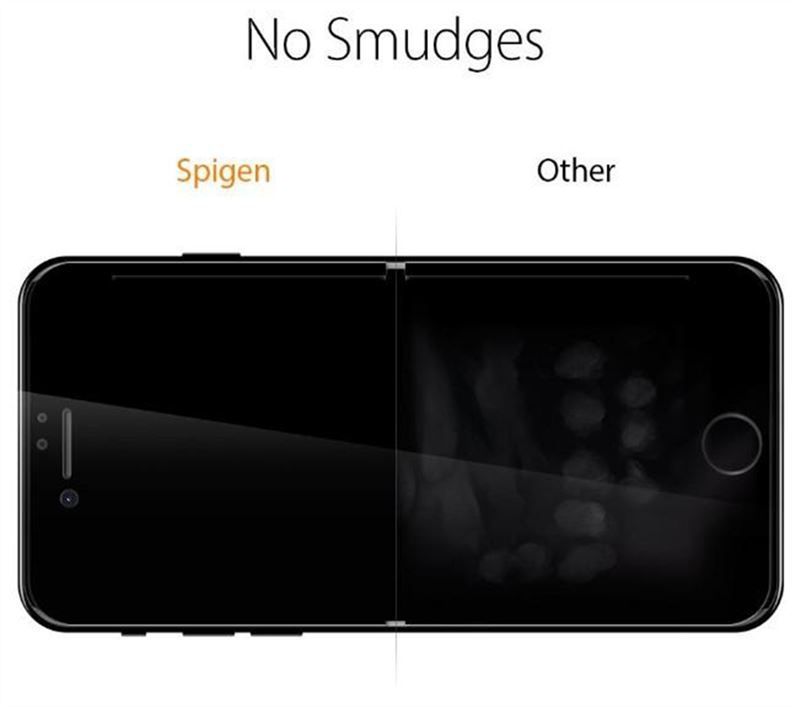 Spigen Glass FC HD, black - iPhone SE (2022/2020)/8/7