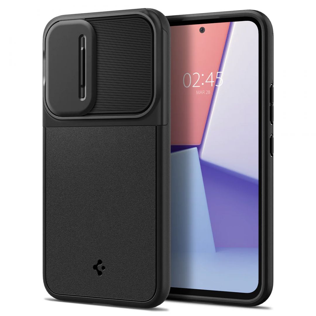 Spigen Optik Armor, black - Samsung Galaxy A54 5G